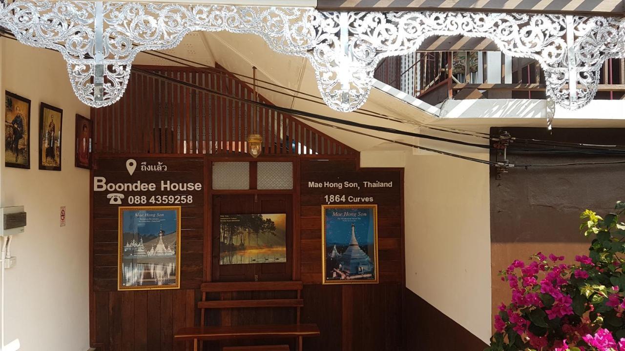 Hotel Boondee House Mae Hong Son Exteriér fotografie