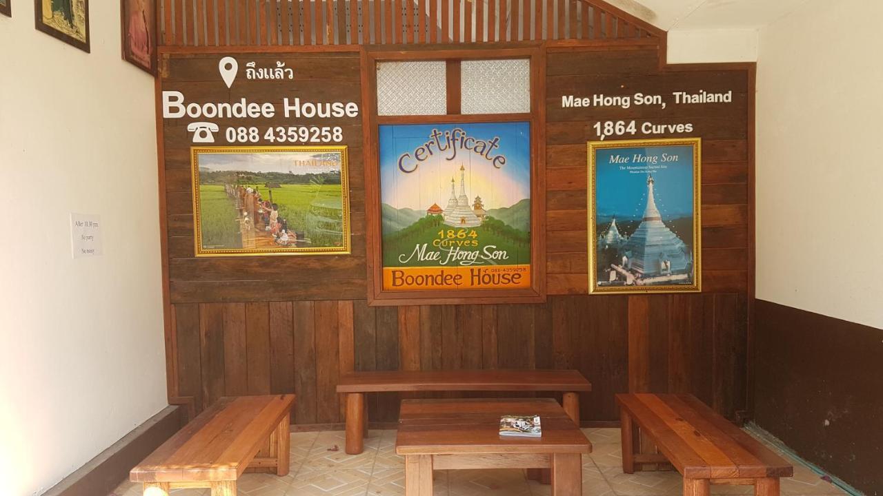 Hotel Boondee House Mae Hong Son Exteriér fotografie